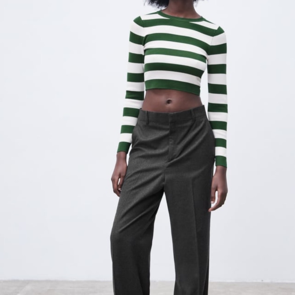 Zara Ribbed Knit Sweater